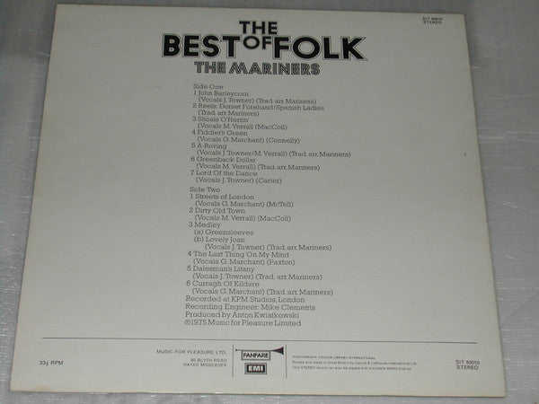 The Mariners (4) – The Best Of Folk - Vinyl