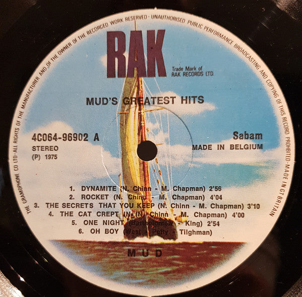 Mud – Mud's Greatest Hits – Vinyl
