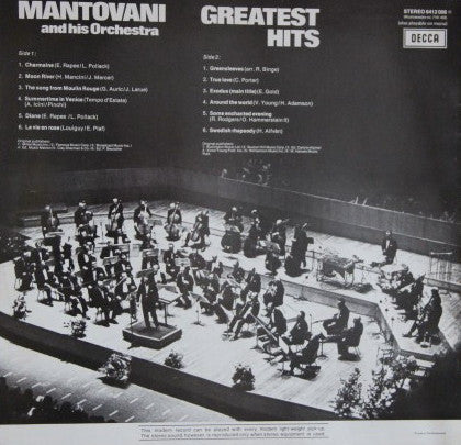 Mantovani And His Orchestra – Greatest Hits-Vinyl