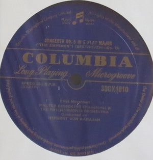 Beethoven* - Walter Gieseking - Philharmonia Orchestra / Herbert Von Karajan – "Emperor" Concerto - Vinyl