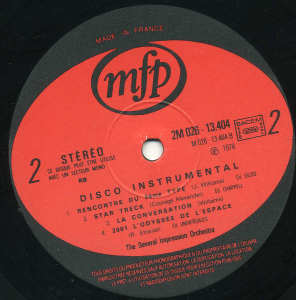 The Several Impression Orchestra – Disco Instrumental – Vinyl