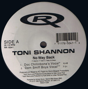 Toni Shannon – No Way Back – Vinyl