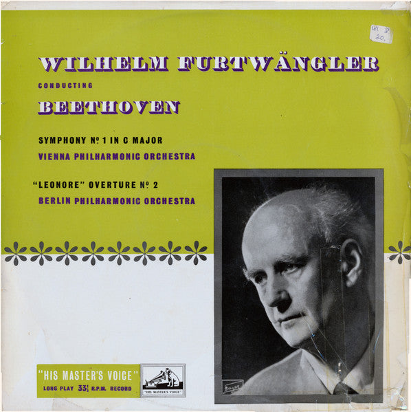 Beethoven*, Wilhelm Furtwängler – Wilhelm Furtwängler Conducting Beethoven - Vinyl