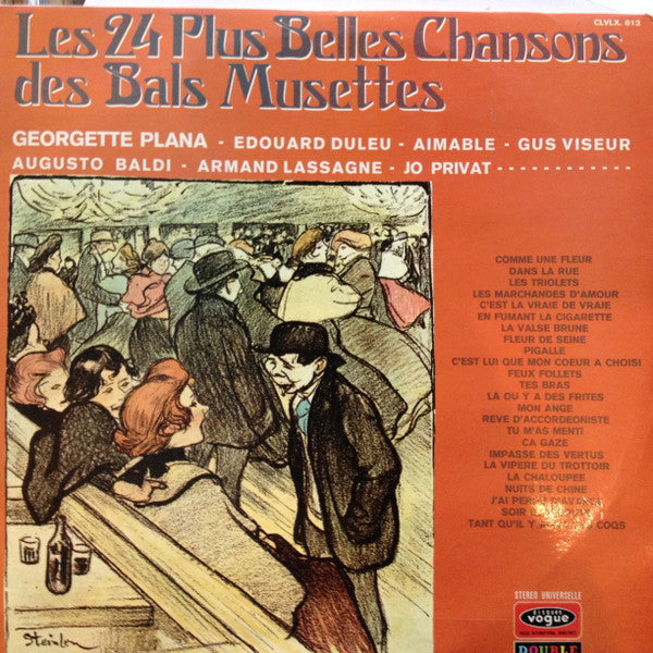 Les 24 Plus Belles Chansons Des Bals Musettes – Vinyl