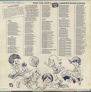 Unknown Artist – Sing The Happy Romper Room Songs - Vinyl