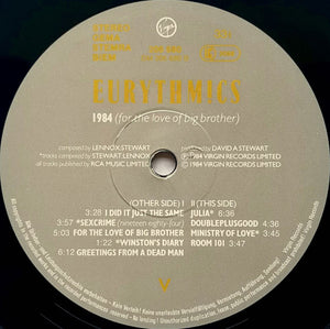 Eurythmics – 1984 (For The Love Of Big Brother) – Vinyl