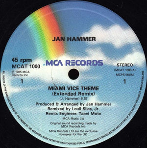 Jan Hammer – Miami Vice Theme - Vinyl