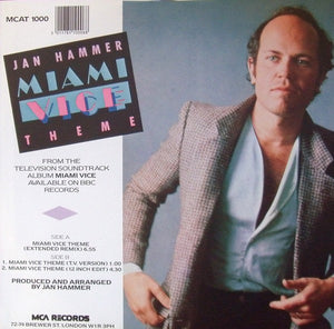 Jan Hammer – Miami Vice Theme - Vinyl