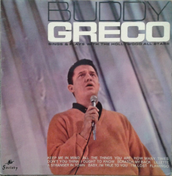 Buddy Greco – Buddy Greco Sings And Plays Wiith The Hollywood All Stars - Vinyl
