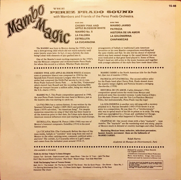 The Perez Prado Sound* – Mambo Magic – Vinyl