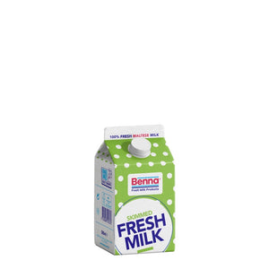 Benna Skimmed Milk 0,3 % Fat, 500ml