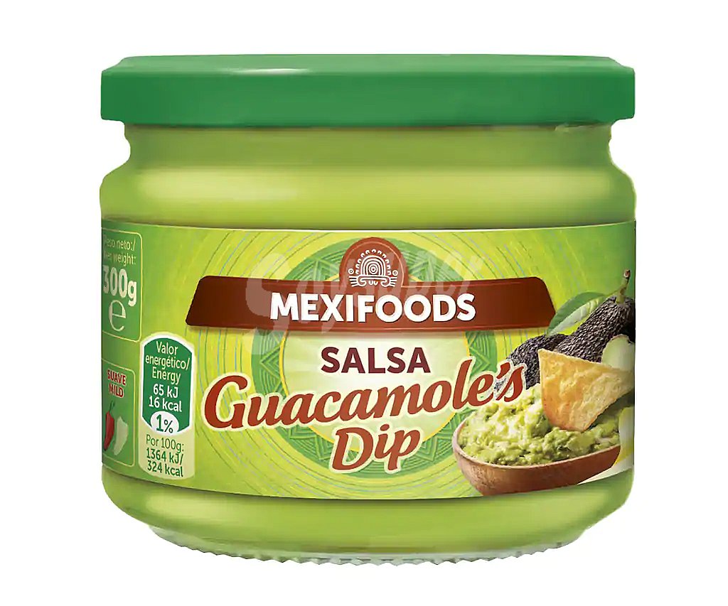 Mexifoods Dipping Salsa Guacomole, 300g
