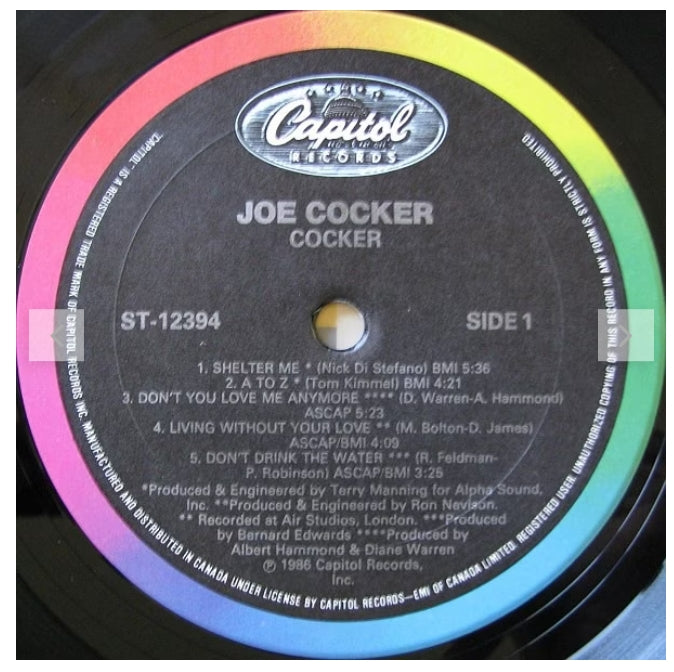 Joe Cocker - Cocker - Vinyl