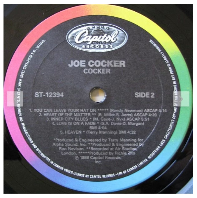 Joe Cocker - Cocker - Vinyl