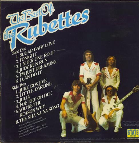 The Rubettes – The Best Of The Rubettes - Vinyl