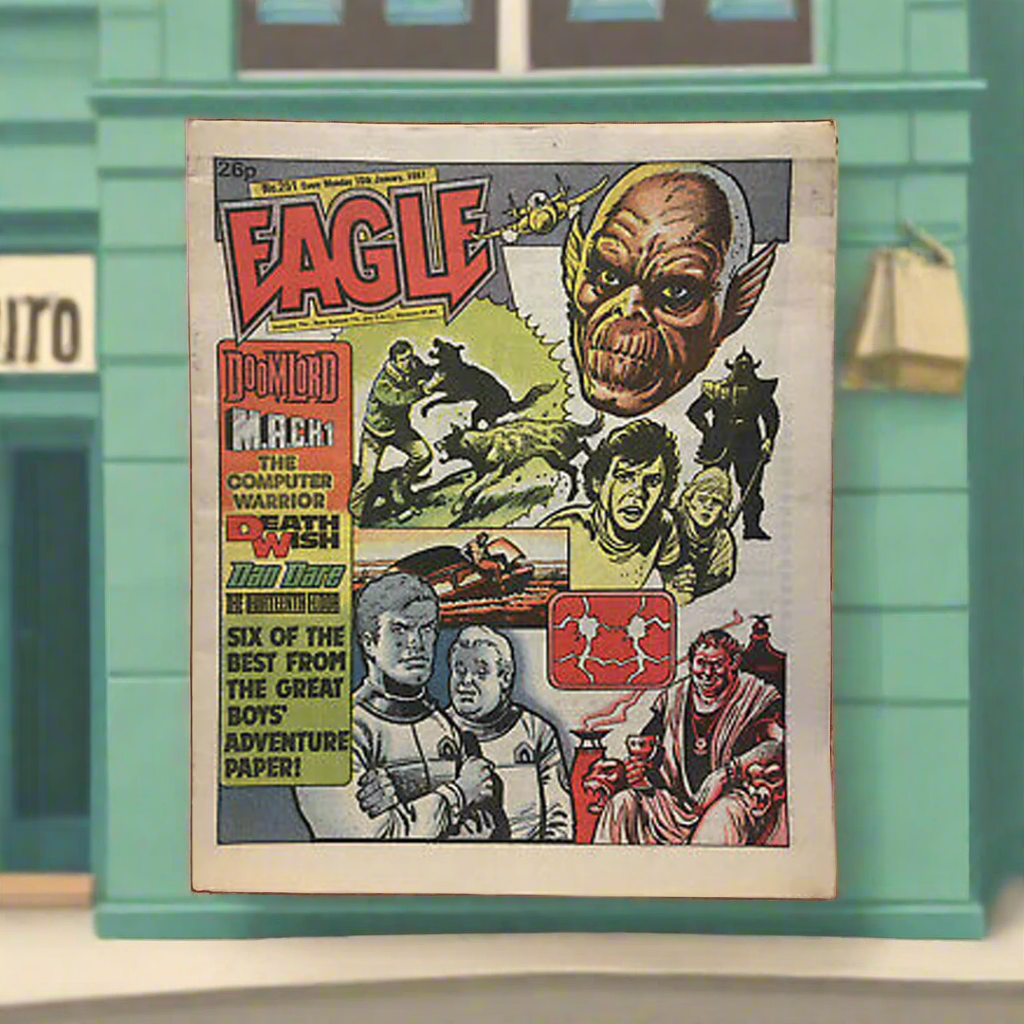 Eagle #251 (10th January 1987)  UK Comics Magazine