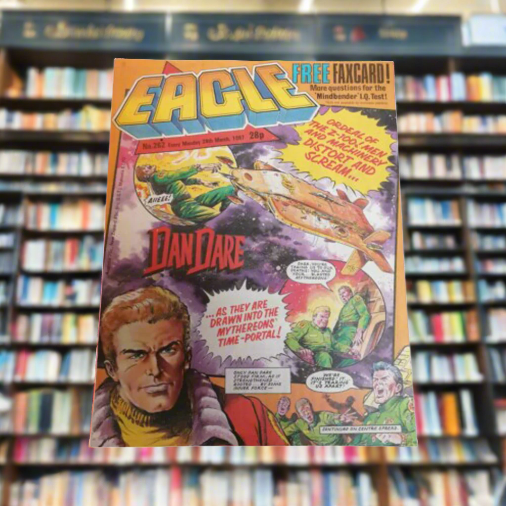 COMIC - Vintage British Sci-Fi Weekly Comic IPC Magazine Eagle #262 28 Mar 1987
