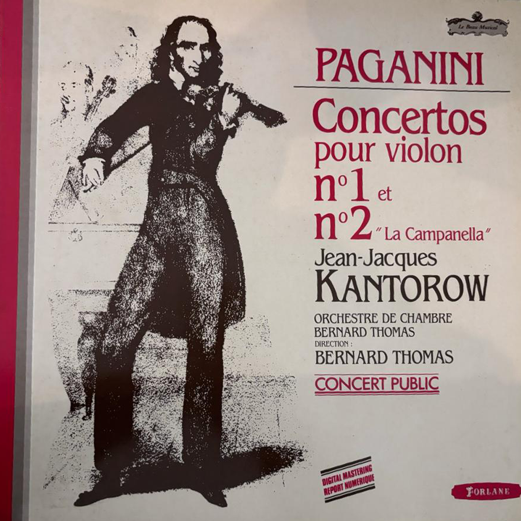 Paganini Concertos Pour Violon  - Vinyl