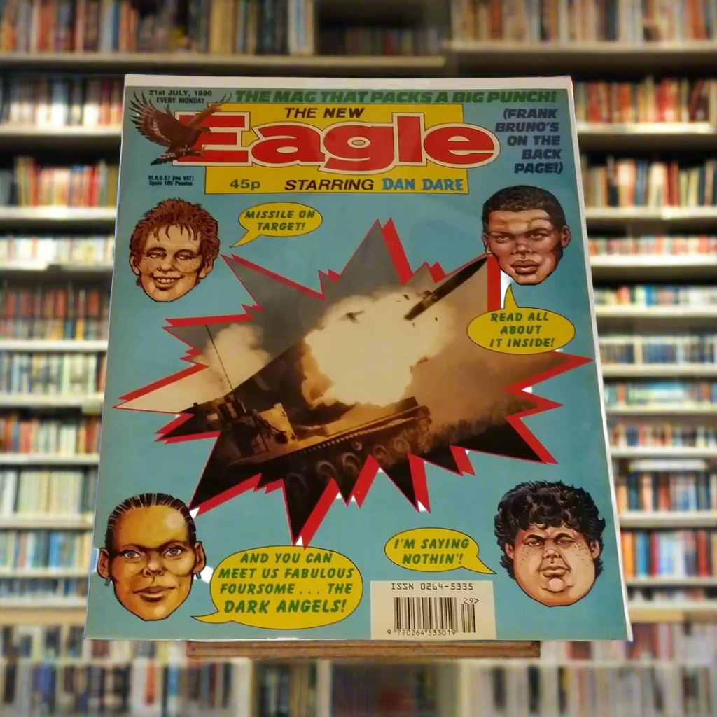 EAGLE 21ST JULY 1990 DAN DARE