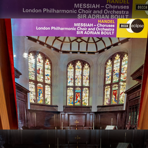London Philharmonic Choir, The London Philharmonic Orchestra, Sir Adrian Boult ‎– Messiah - Choruses – Vinyl