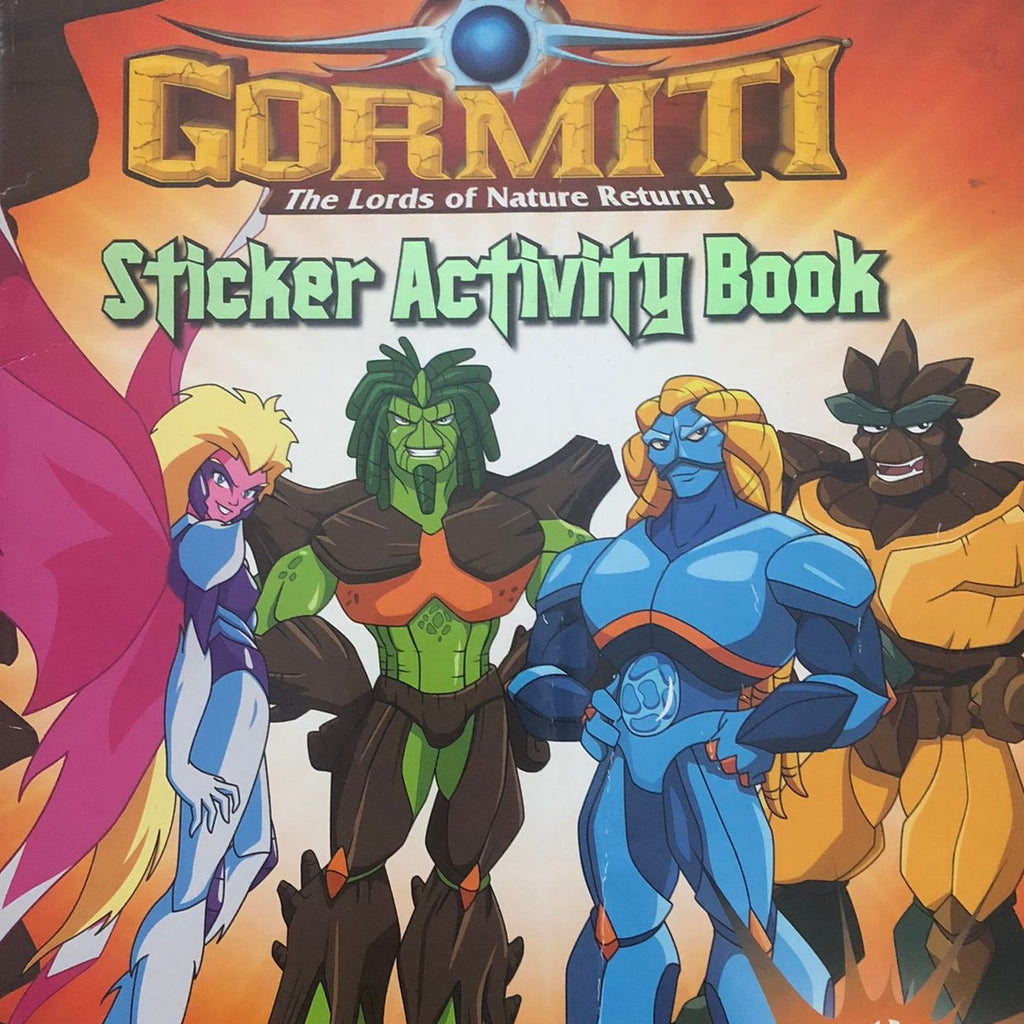 Gormiti Sticker Activity Book