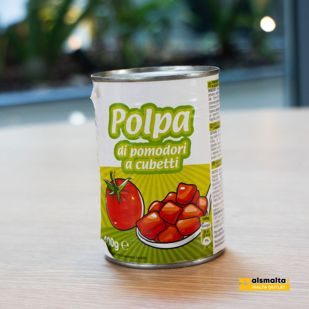 Polpa DI Pomodoro A Cubetti 400gr