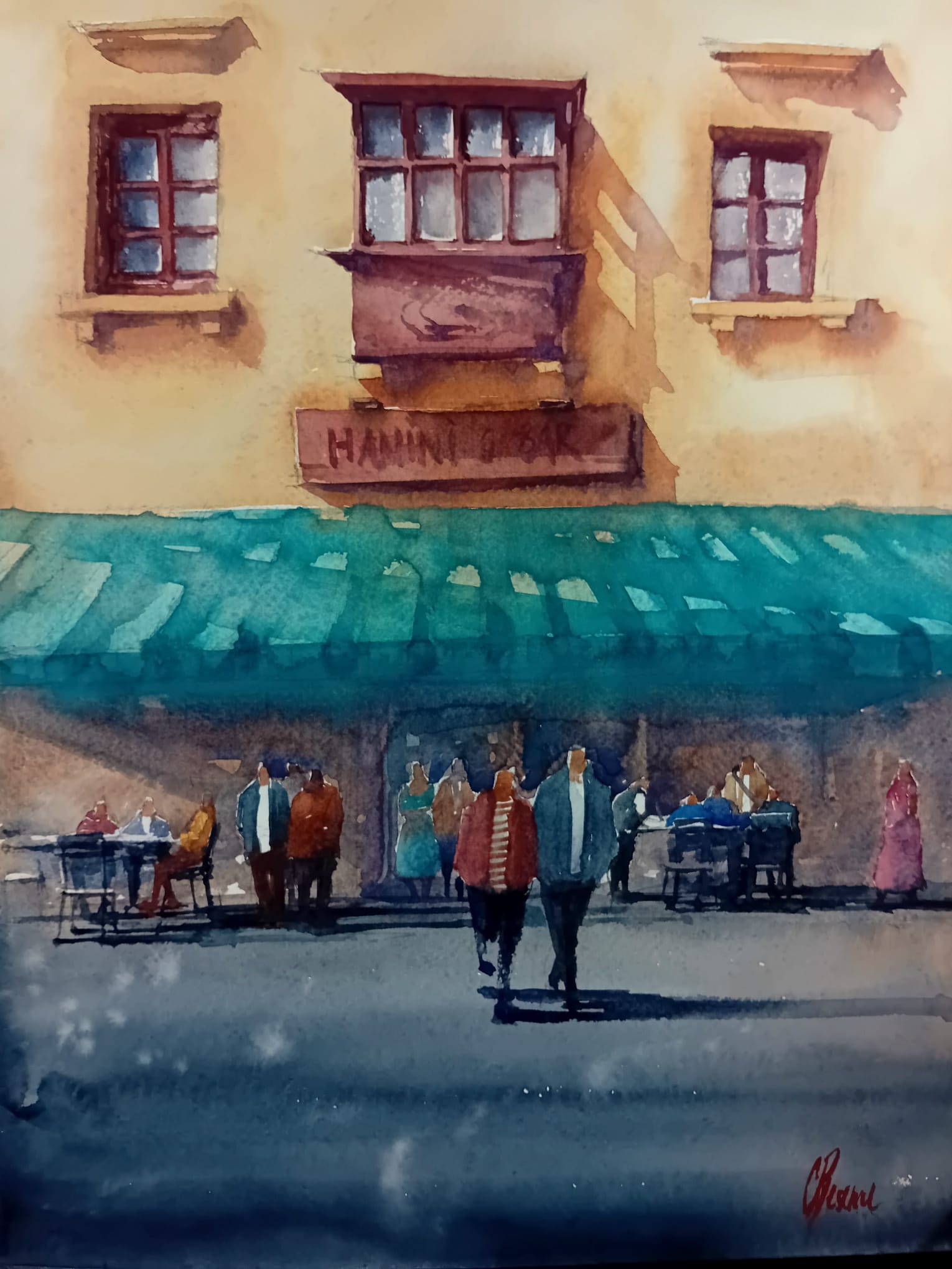 Hanini's Bar, Imaginary Scene