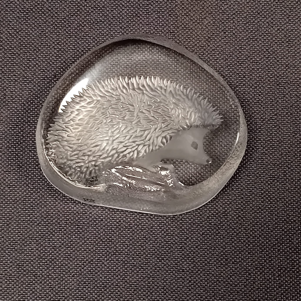 Glass hedgehog