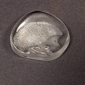 Glass hedgehog