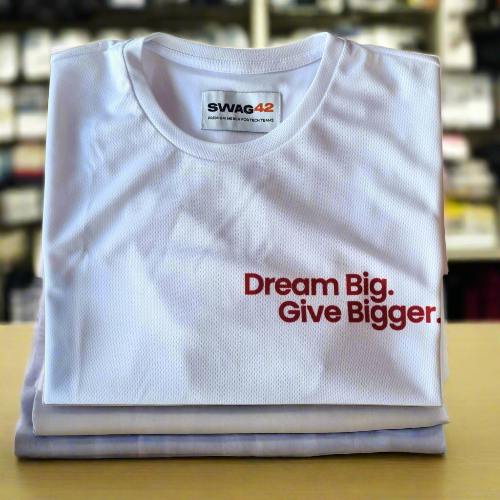 Dar Bjorn - White Sports T-Shirt