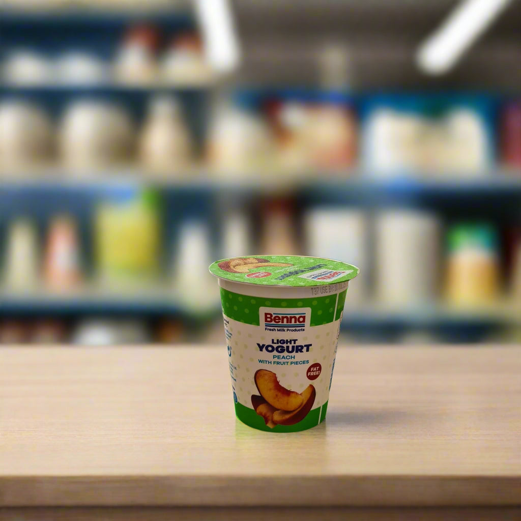 Benna Peach Light Yogurt, 150g