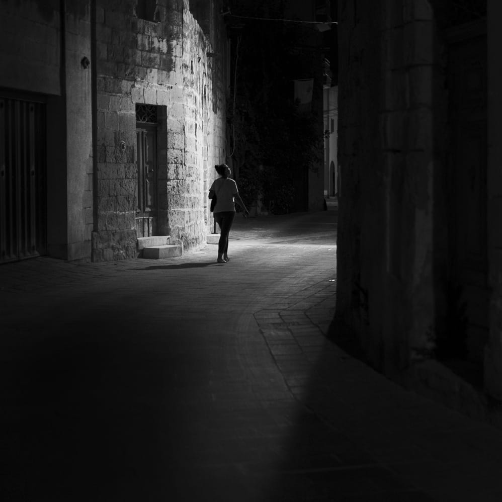 The Girl in the street