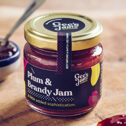 Homemade Plum & Brandy Jam x240g