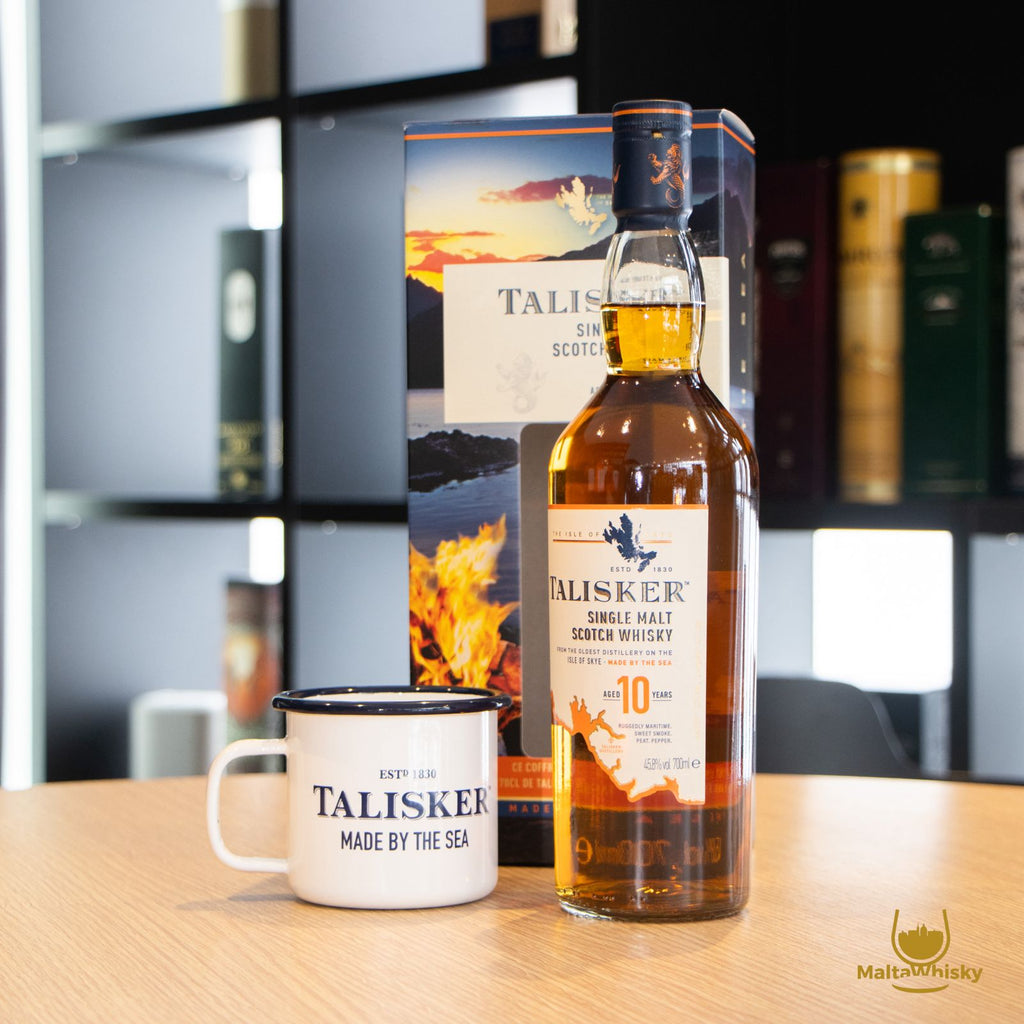 Talisker 10 Years Old Campfire Escape Pack 45,8% Vol. 0,7l