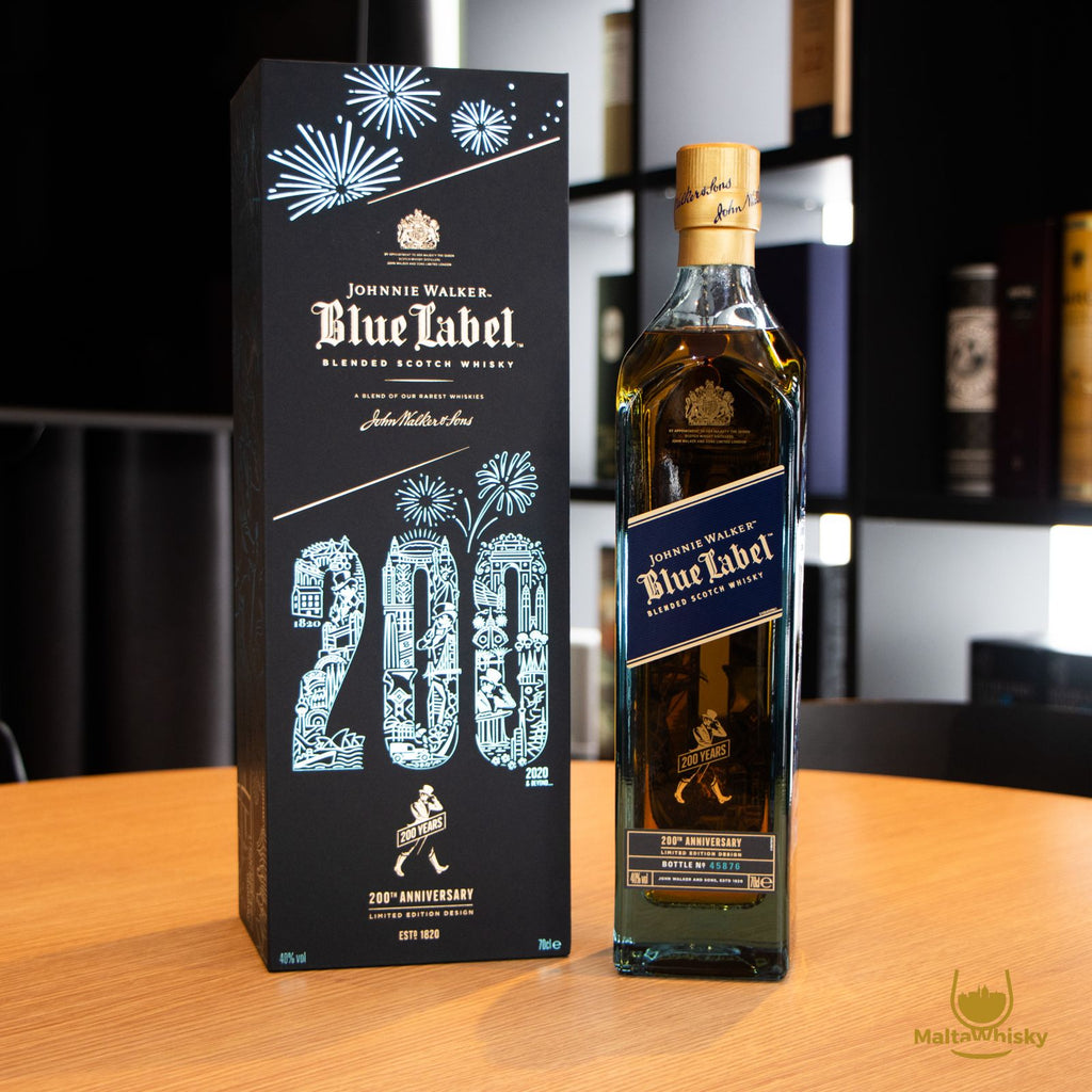 JOHNNIE WALKER BLUE LABEL RESERVE 200TH ANNIVERSARY EDITION WHISKY 0.7L
