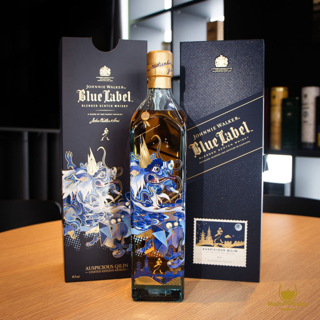 JOHNNIE WALKER BLUE LABEL AUSPICIOUS QILIN 75CL