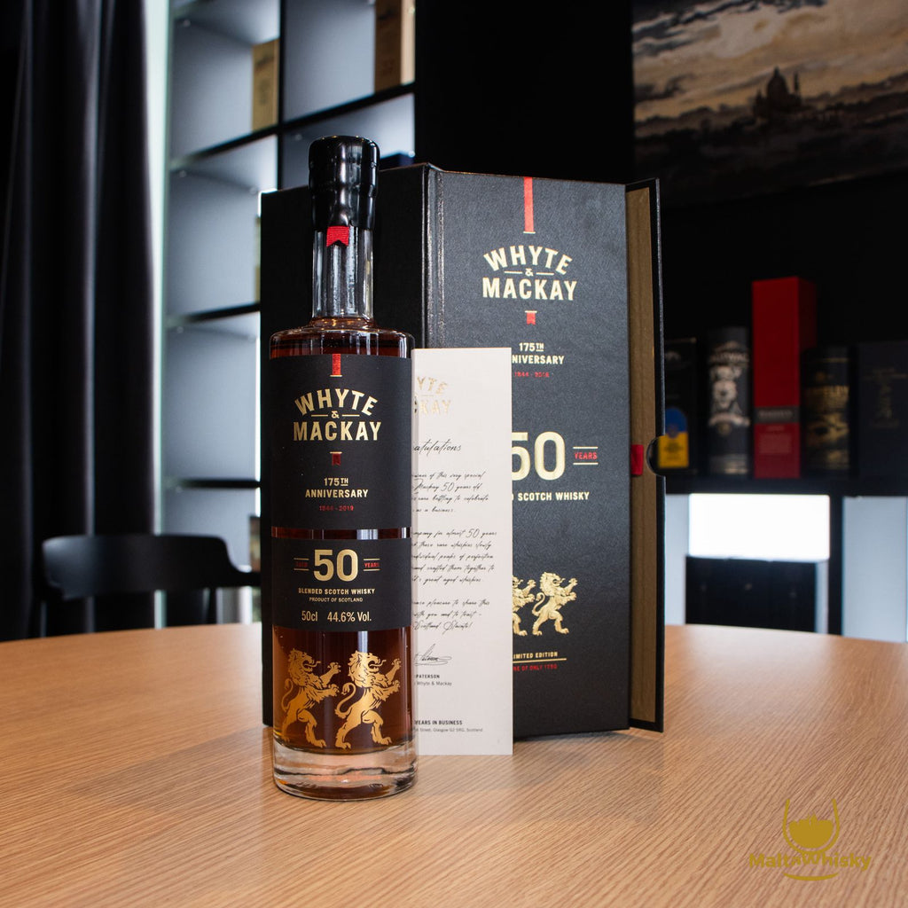 Whyte and Mackay 50 Year Old 50cl/ 175th Anniversary