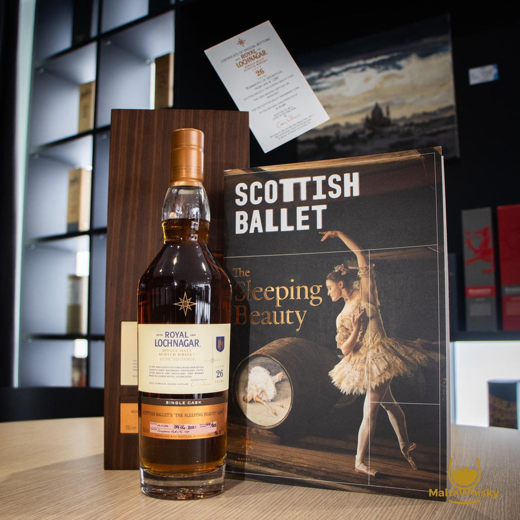 ROYAL LOCHNAGAR 26 YEARS OLD 1994 - SCOTTISH BALLET'S "THE SLEEPING BEAUTY" CASK