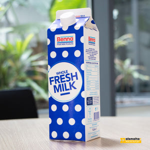 Benna Fresh Whole Milk 3.5% Fat x1lt