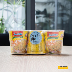 Indomie Cup Chicken 2+1Free, 3x60g