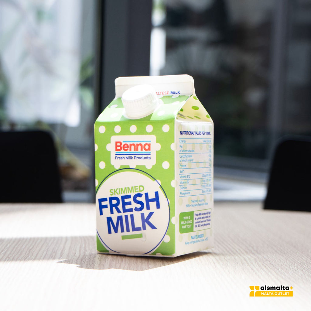 Benna Skimmed Milk 0,3 % Fat, 500ml