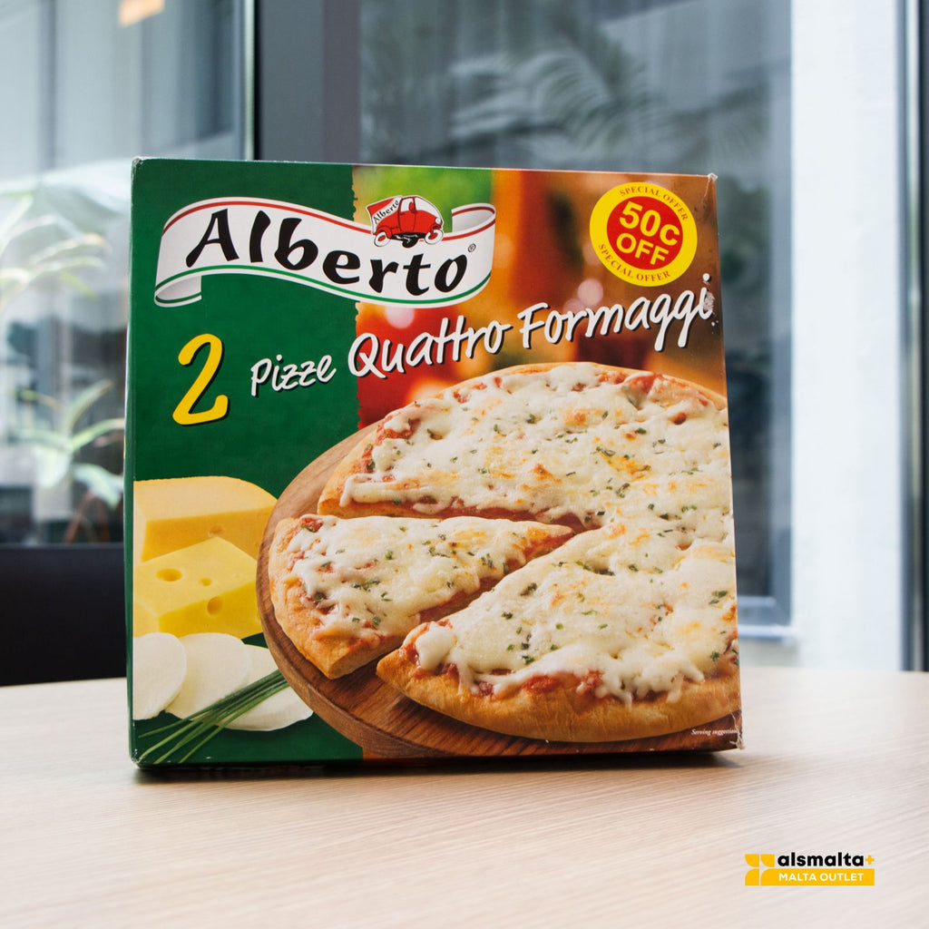 Pizza Alberto Quattro Formaggi 2x380g 50c off