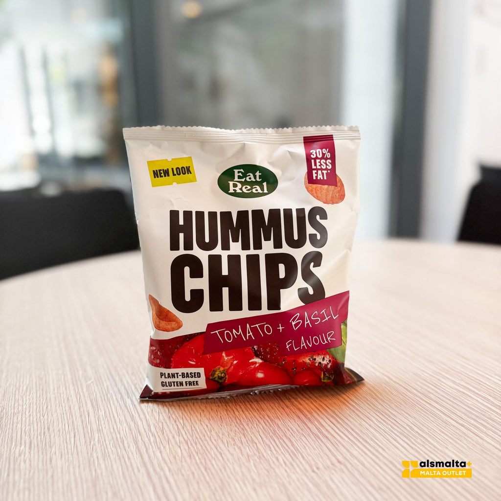 ER Hummus Tomato Basil Chips 45g