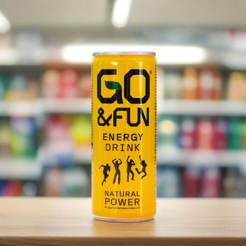 Go & Fun Lime and Ginger Energy Drink 250ml