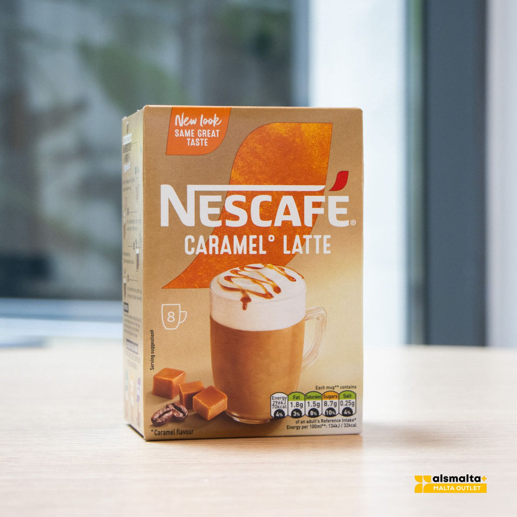 Nescafe Latte Caramel 6x136gr