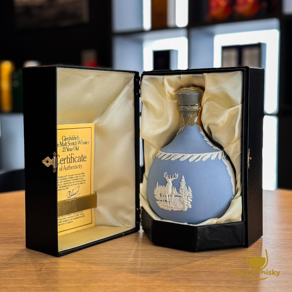 Glenfiddich 21 Year Old Wedgewood Decanter