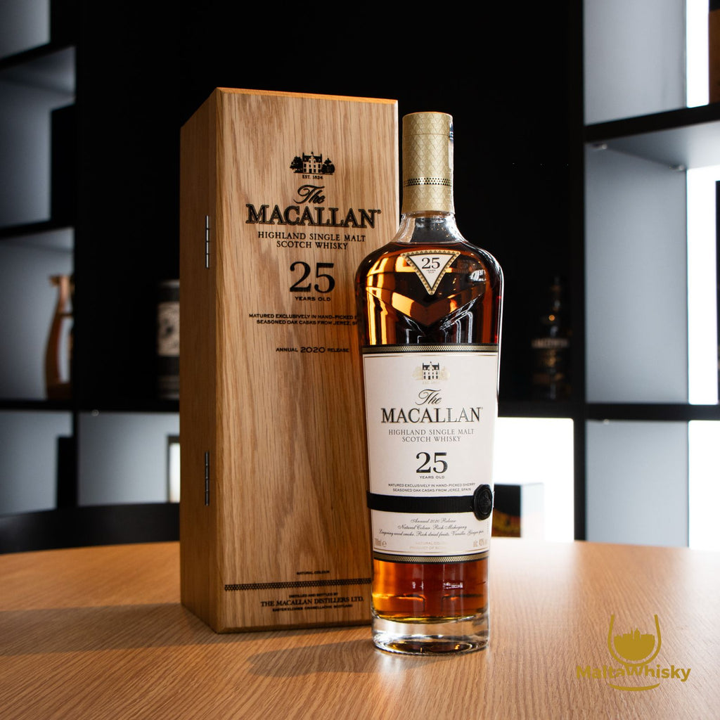 MACALLAN 25 Years Old 2020 Original Bottling 70CL 43%