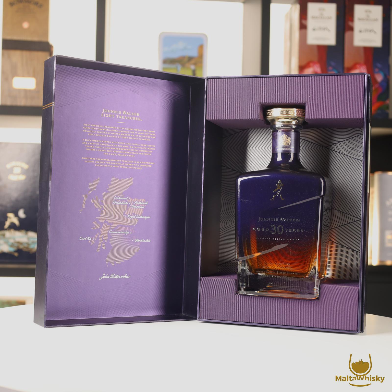 Johnnie Walker Eight Treasures 30 Year Old 75cl