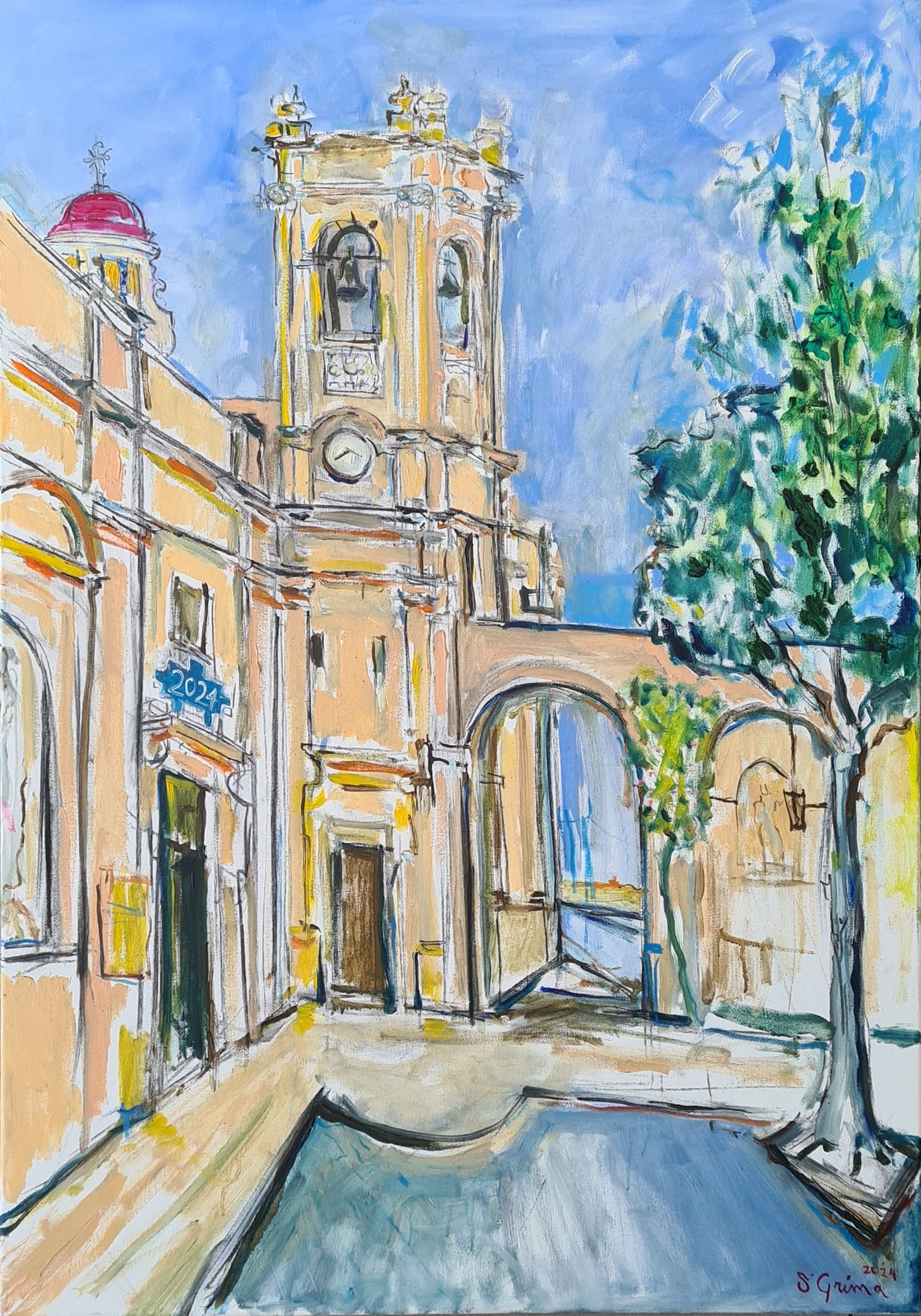 Sanctuary of our Lady Mellieha - Plein Air Mellieha
