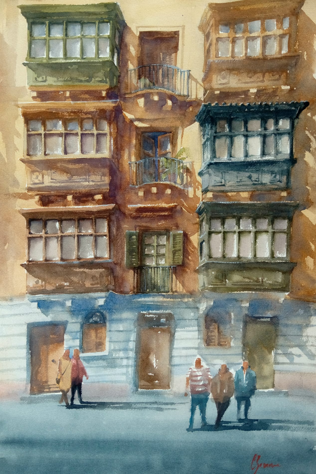 Old Bakery Street in Valletta